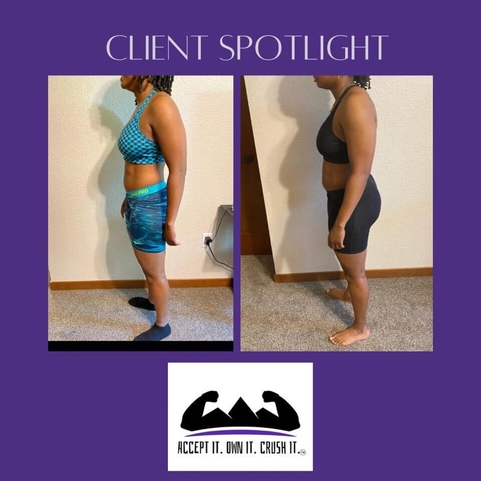 Side View Before And After — Monee, IL — K-Ray Fitness At AOC Gym