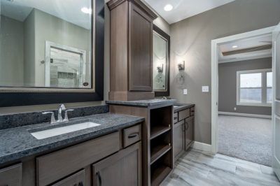 Rave Homes Tailors Bathrooms to Perfection for Custom Home Buyers in Columbia, MO.
