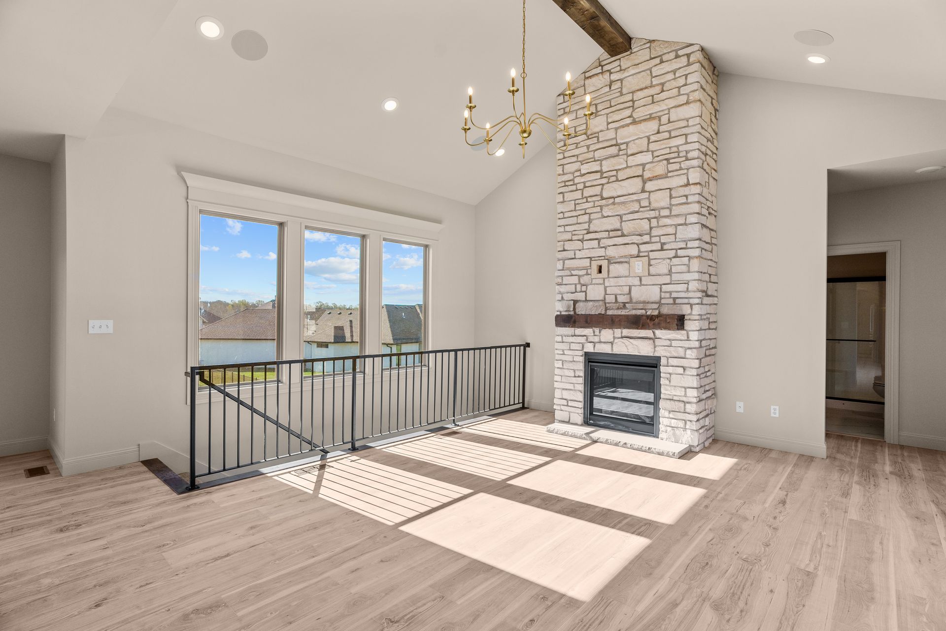 Custom Fireplace Design & Kitchens By Rave Homes