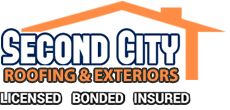 second city roofing and exteriors logo