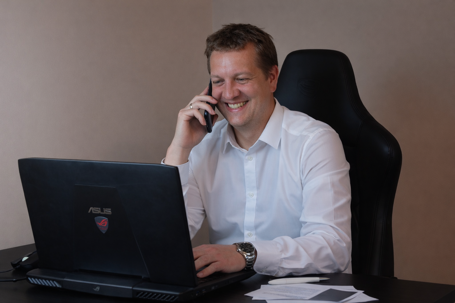 Márics Milán, az Admin Info ügyvezetője 