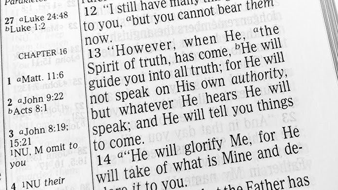 John 16:13 
