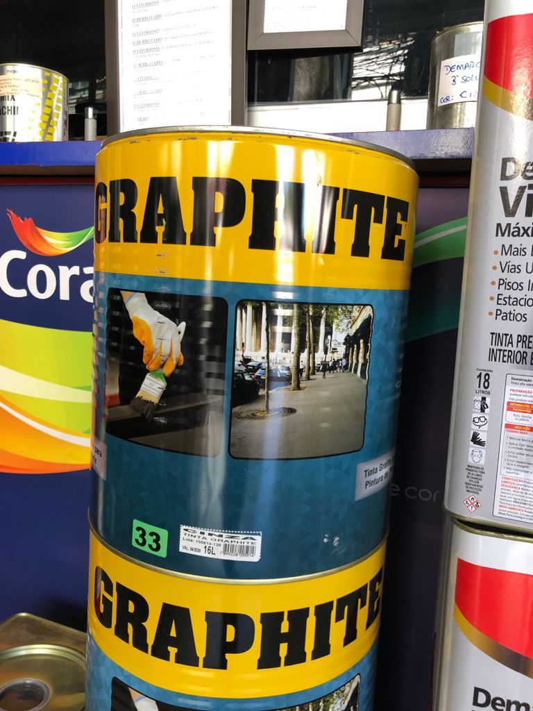 Graphite na Casa Aguilar Tintas