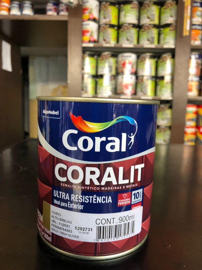Tinta Coral Coralit de Uso Externo na Casa Aguilar Tintas