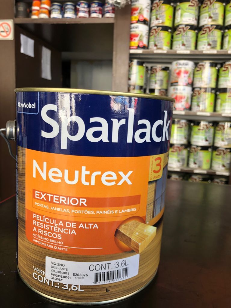 Película de Alta Resistência a Riscos Sparlack na Casa Aguilar Tintas