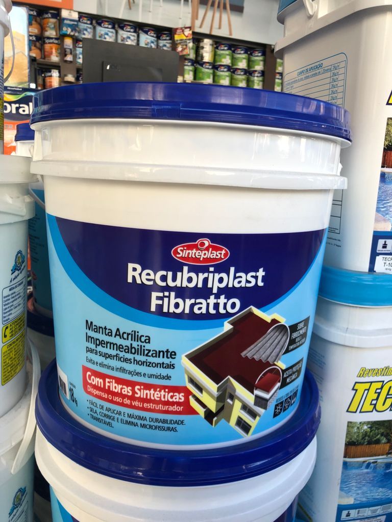 Manta Acrílica Recubriplast Fibratto na Casa Aguilar Tintas