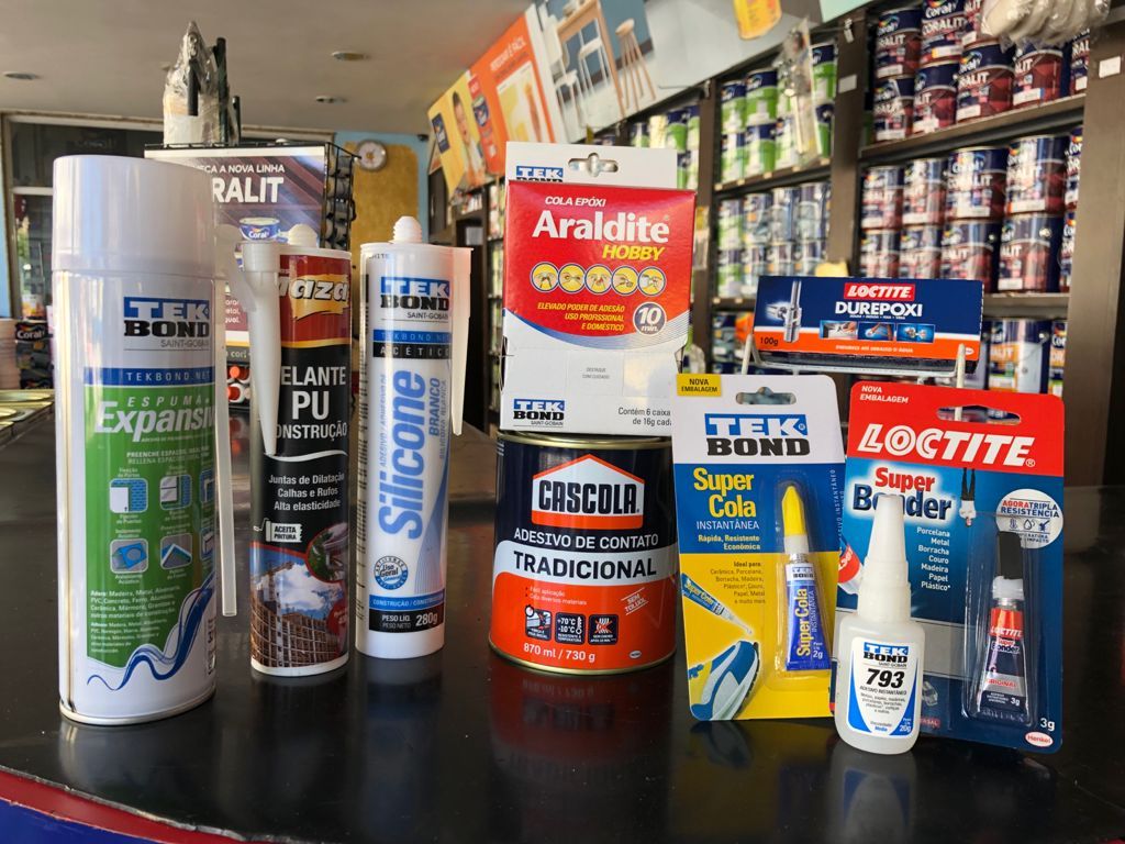 Produtos na Casa Aguilar Tintas