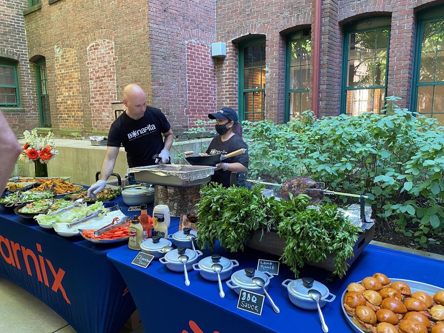 Corporate catering in Boston
