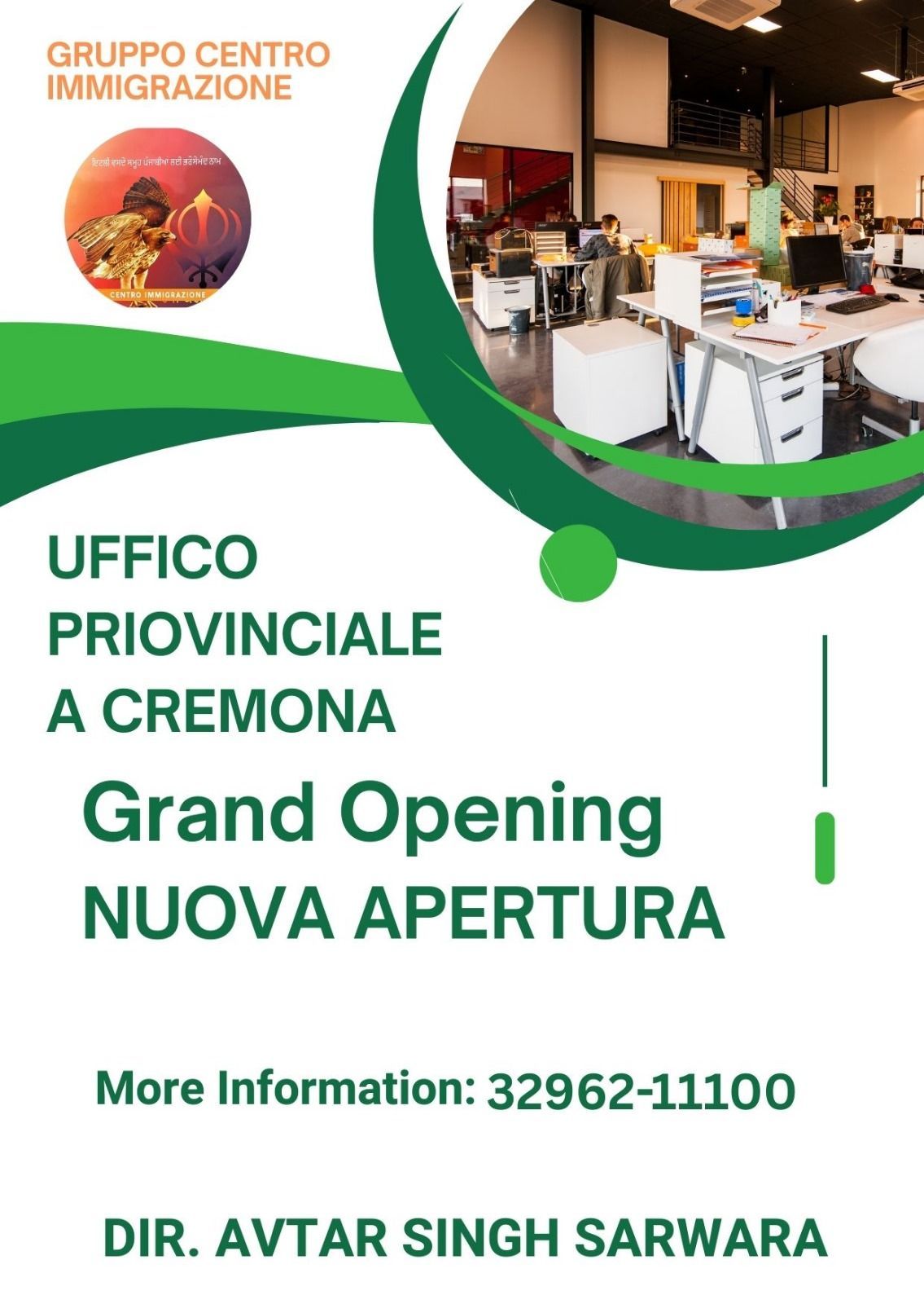 nuova apertura caf centro immigrazione