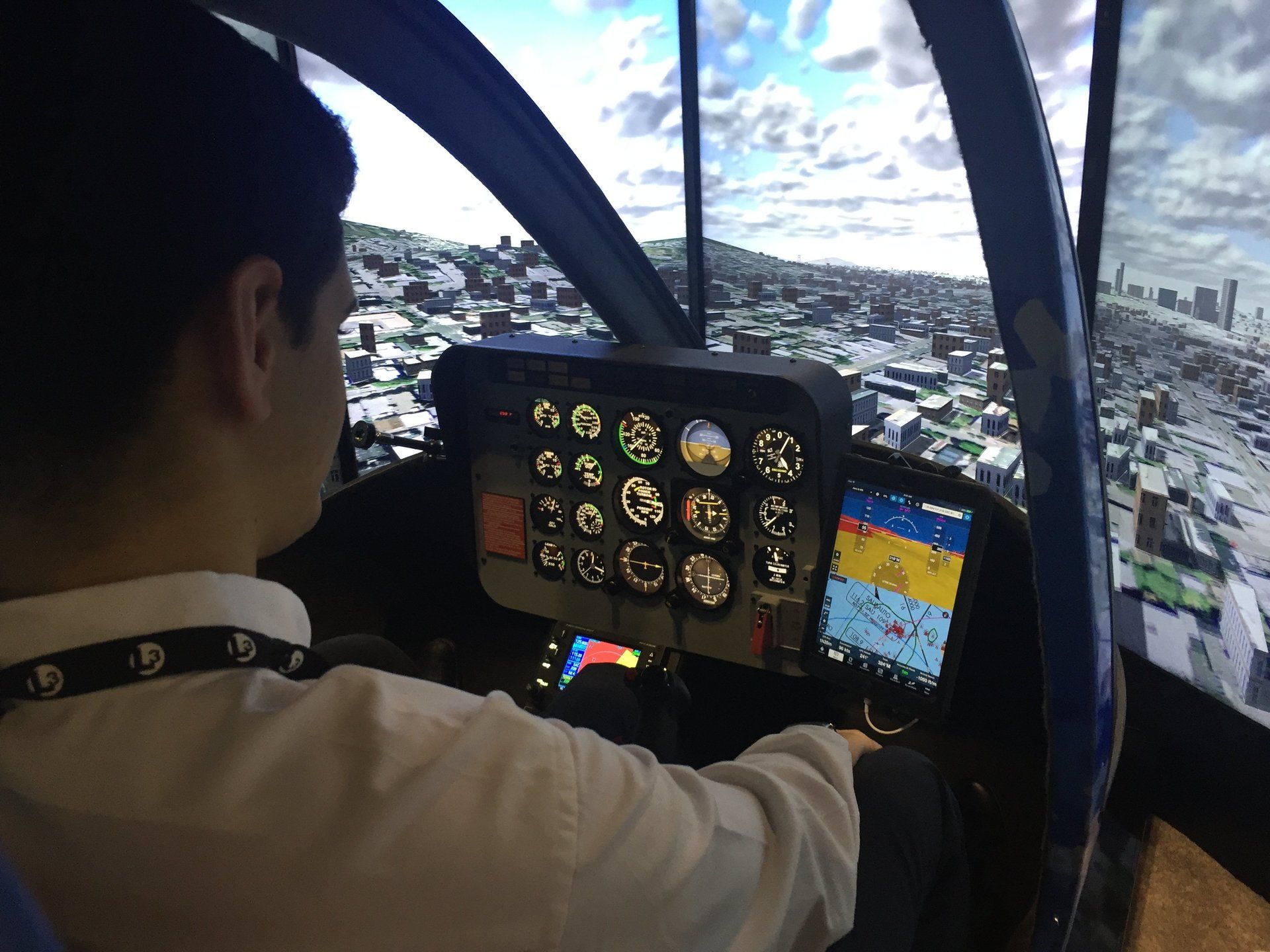 RYAN AEROSPACE Bell 206 / 407. Certified by the FAA as an Advanced Aviation Training Device (AATD simulator)