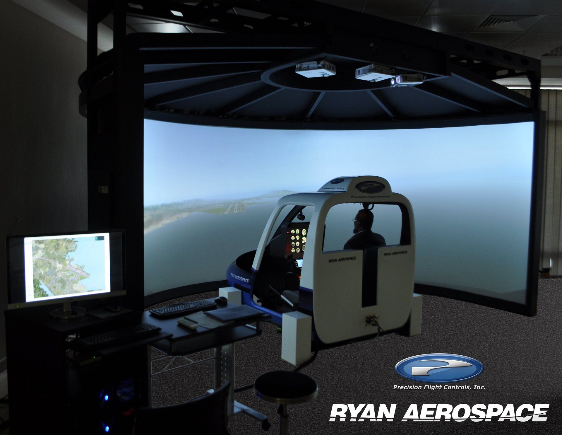 RYAN AEROSPACE Bell 206 / 407. Certified by the FAA as an Advanced Aviation Training Device (AATD simulator)