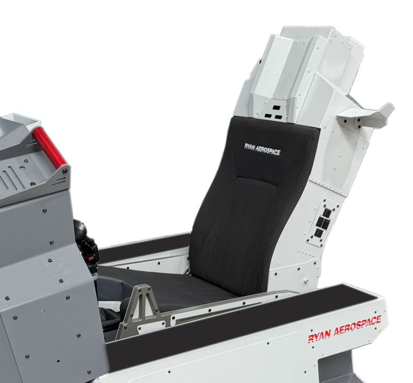 RYAN AEROSPACE Immersive Training Device / fixed wing simulator (ITD) in use with the US Air Force
