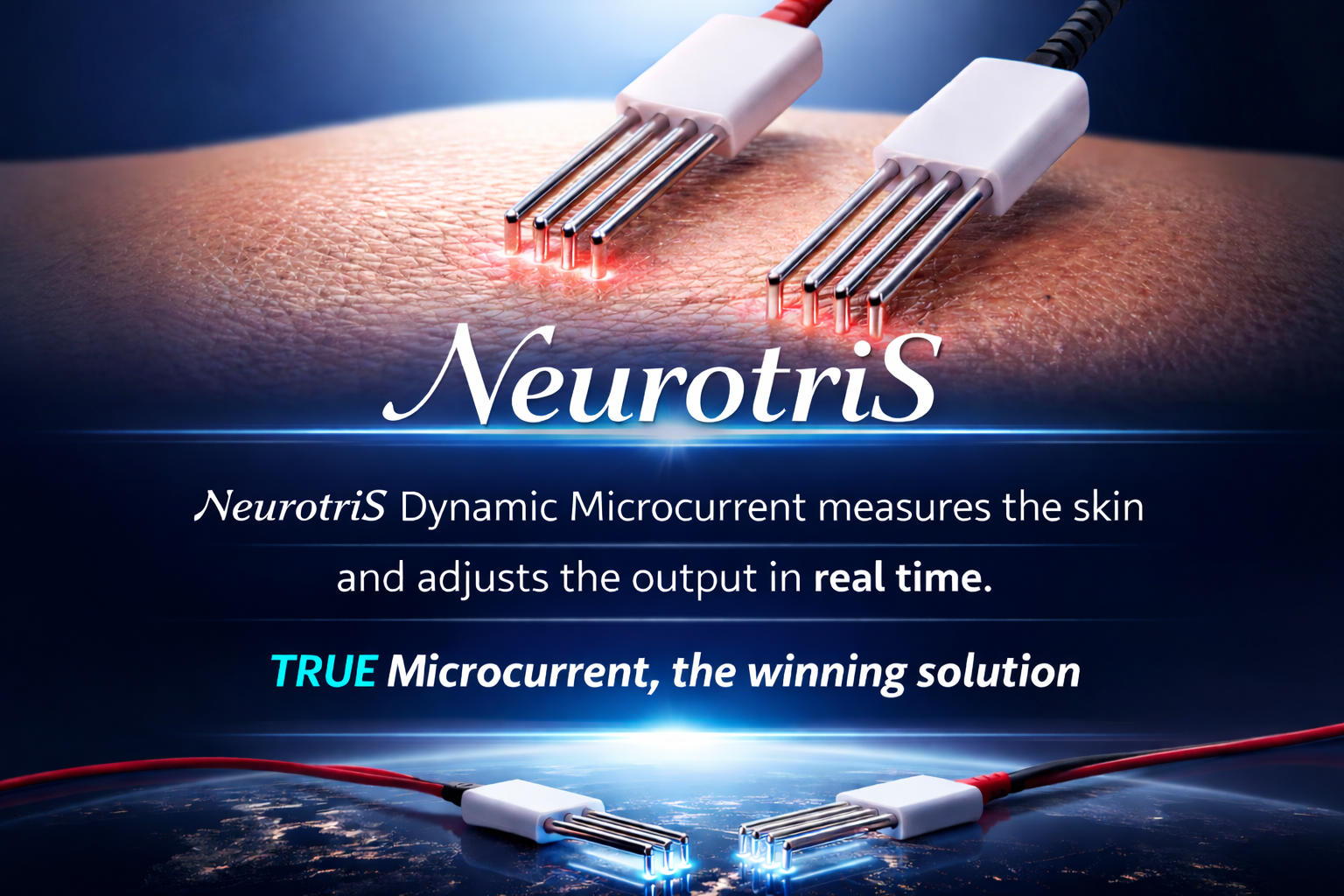 NeurotriS SX4500 facial with the SX Quad Pico Probes with 4 pongs.