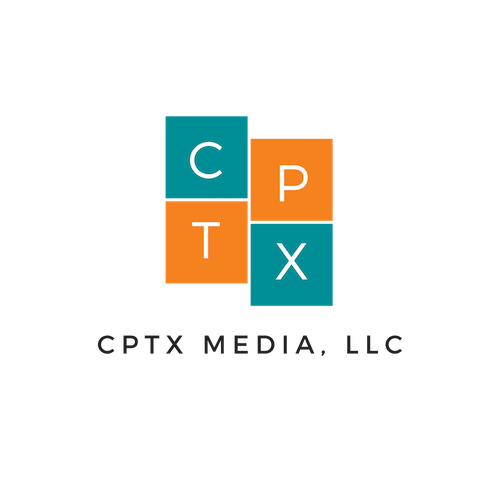 It is a logo for a company called cptx media llc.