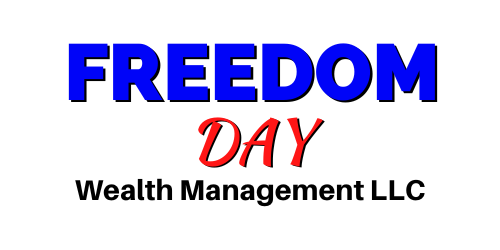 The logo for freedom day wealth management llc
