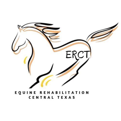 A logo for equine rehabilitation central texas