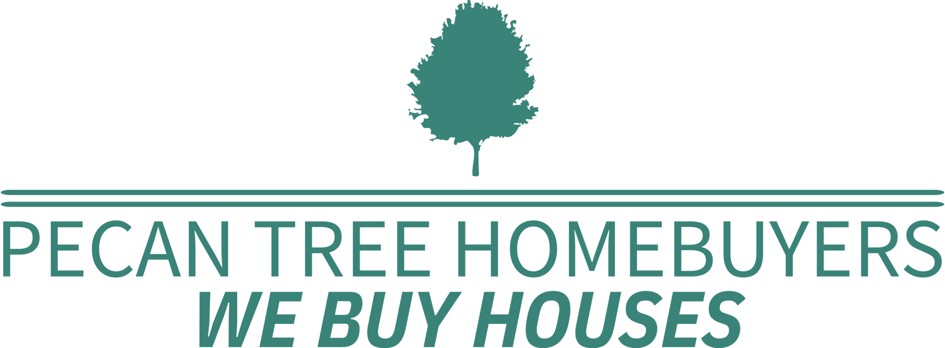 The logo for pecan tree homebuyers we buy houses