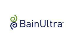The bain ultra logo is on a white background.
