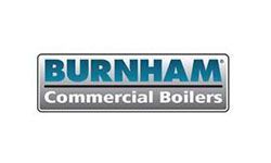 The burnham commercial boilers logo is on a white background.
