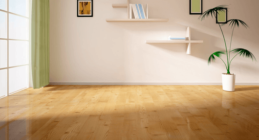 engineered wood flooring installed
