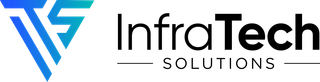 A logo for objective erp with a blue circle and arrows
