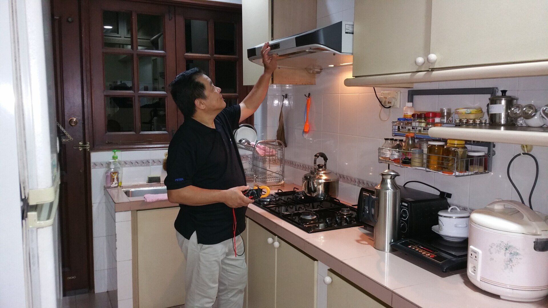 Kitchen Hood repair with warranty plan