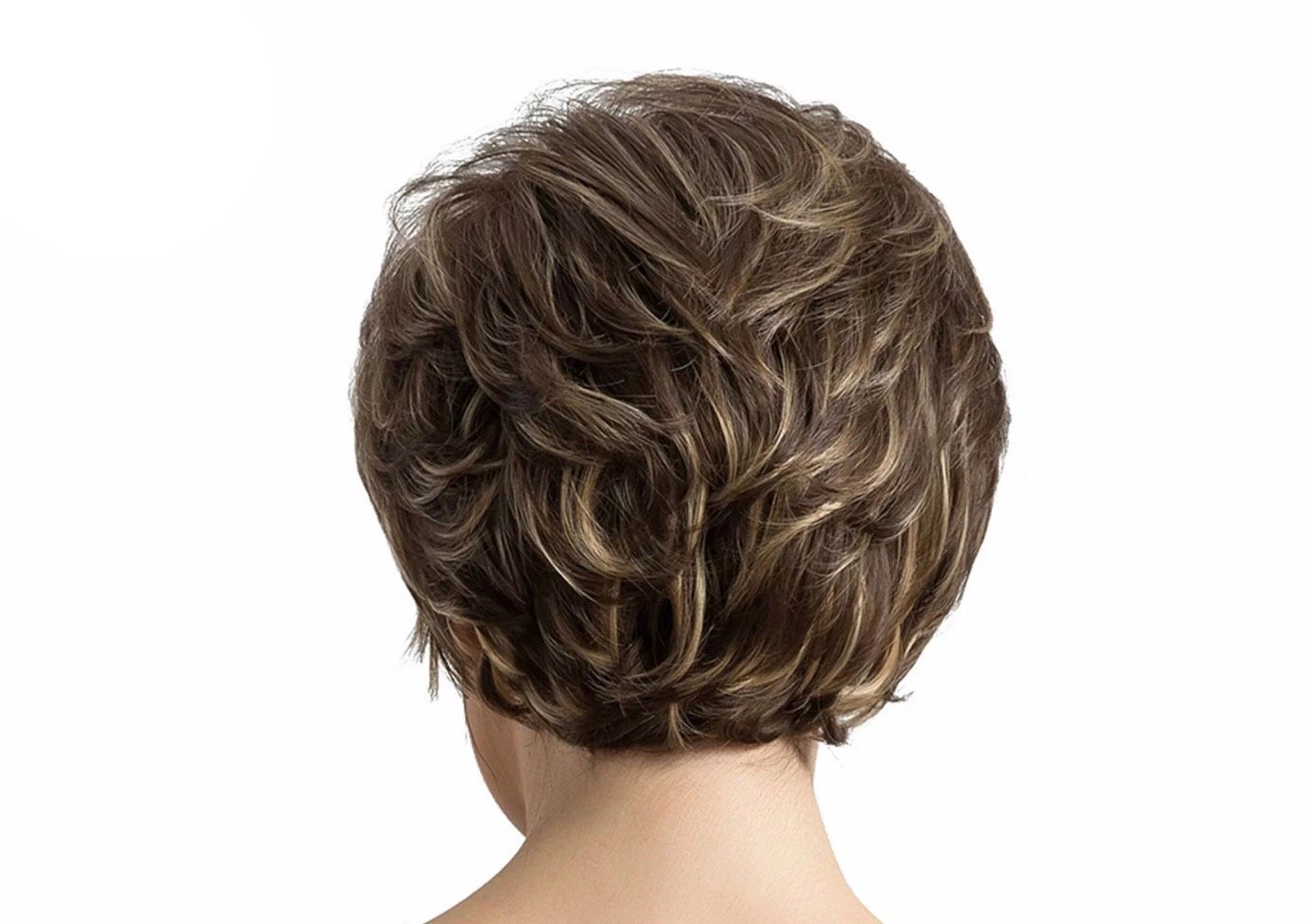 Pamela wigs rear view | WEAR MULTHAIR