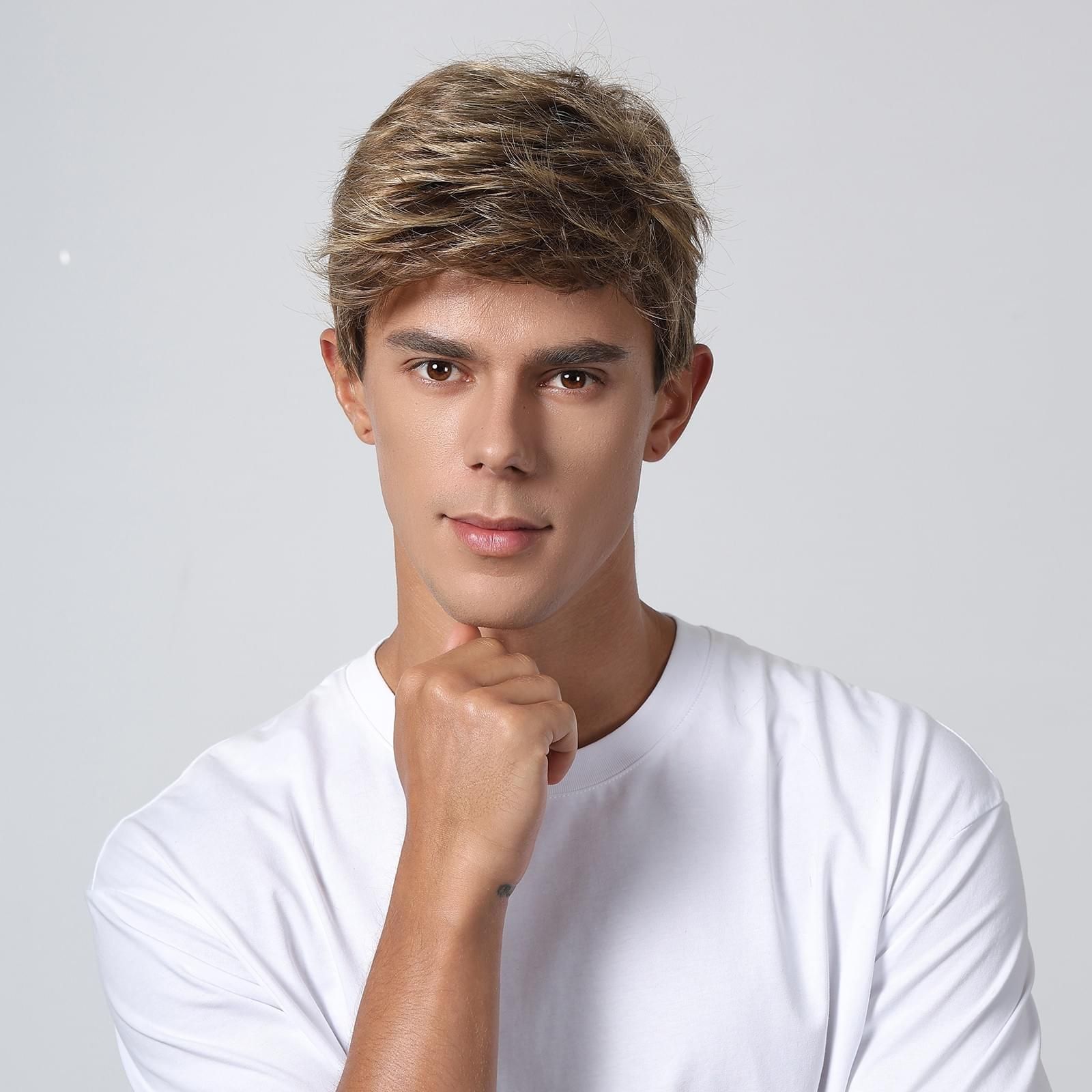 Jerry Men Wig front | WEAR MULTHAIR