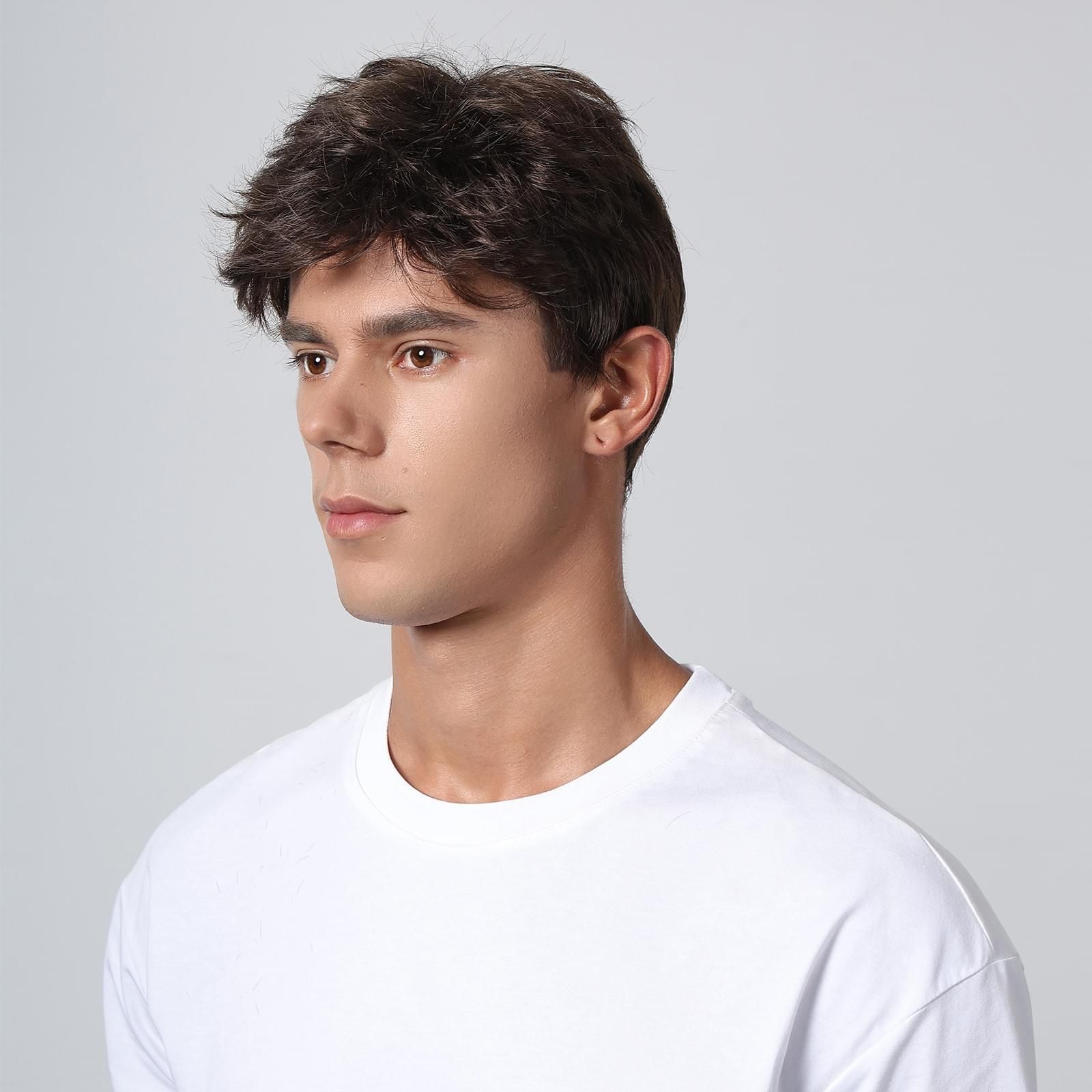 Edward Wig front view | WEAR MULTHAIR