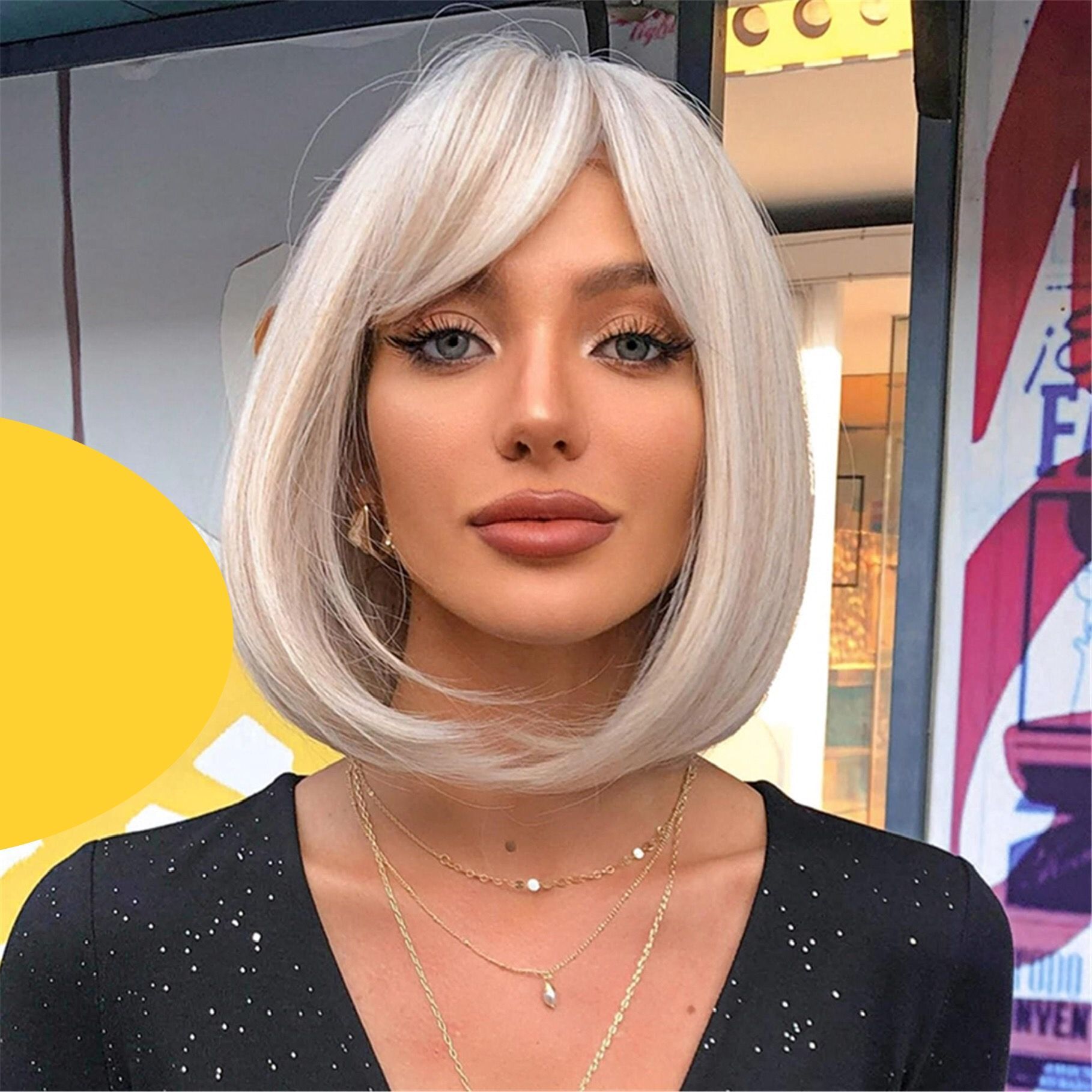 Sharon Wigs side view | WEAR MULTHAIR