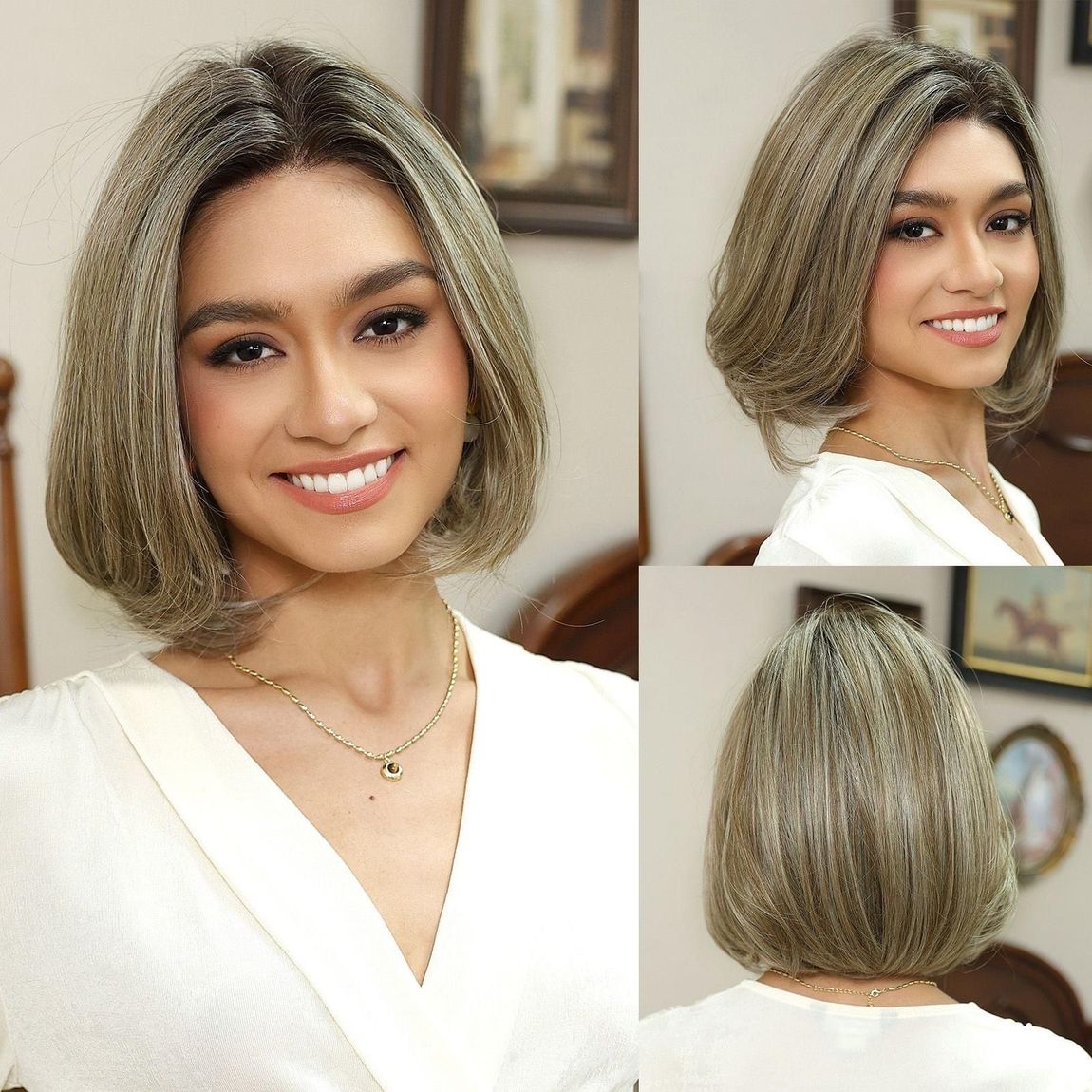 Hair Meghan Wigs side in view | WEAR MULTHAIR