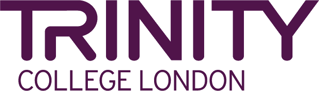 Trinity College London logo in purple with text 