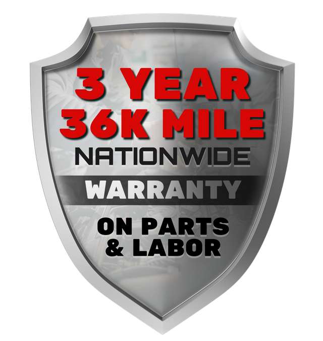 3 Year 36K Mile Nationwide Warranty | Hands On Auto Tech