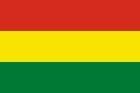 Flag with three horizontal stripes: red on top, yellow in the middle, and green on the bottom.