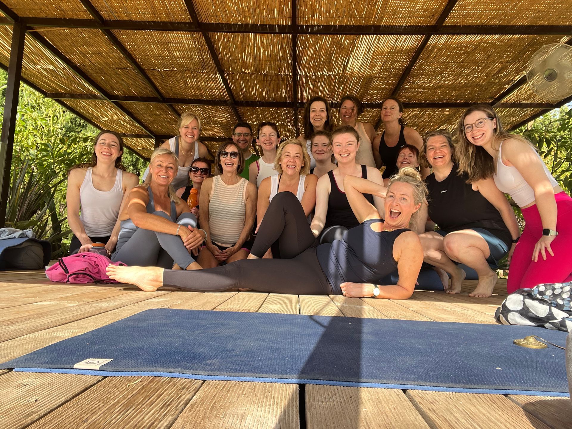 LA Yoga at The Palm Boutique Hotel Malaga Spain