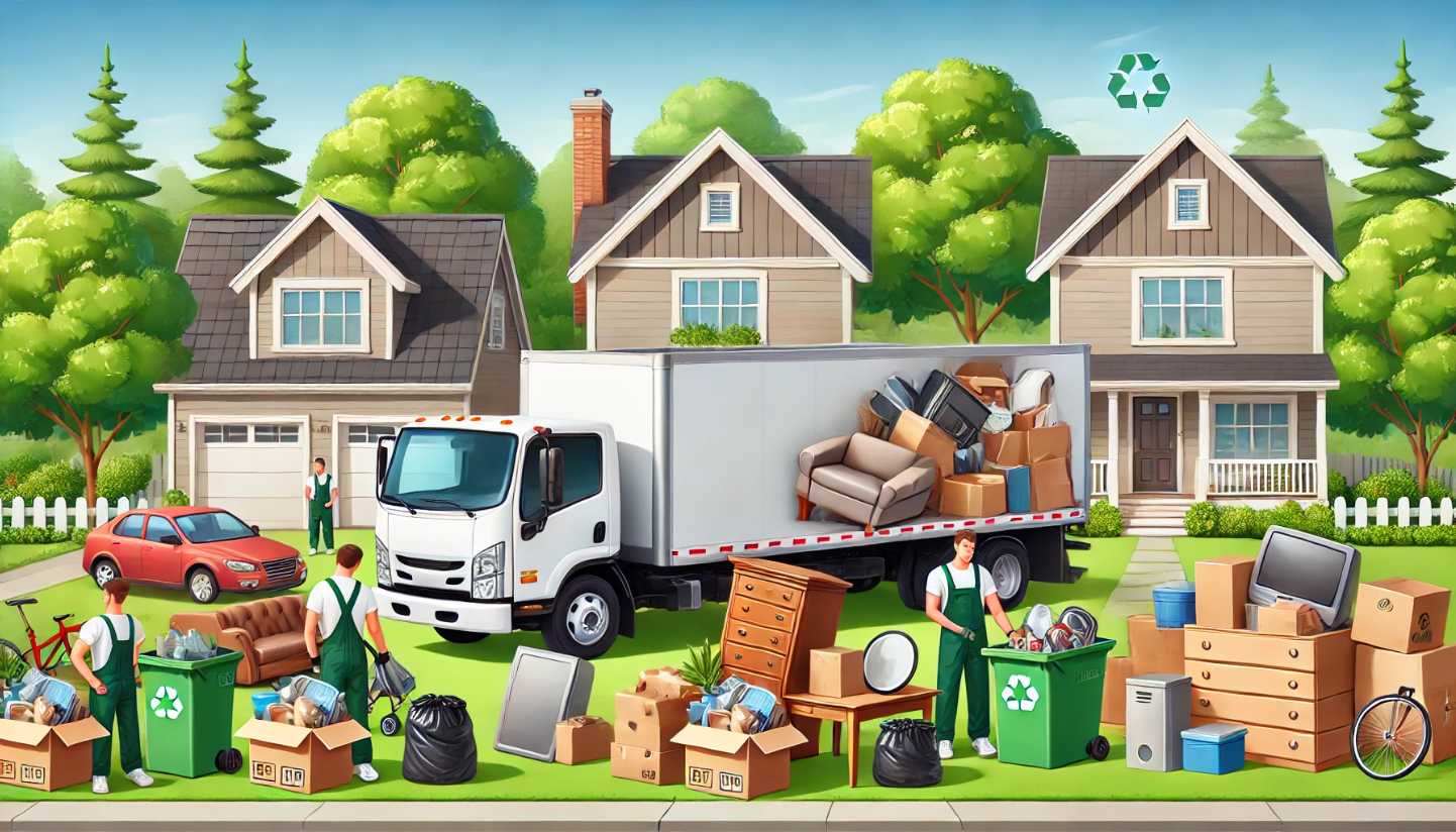 Eco-Conscious Junk Haulers header image