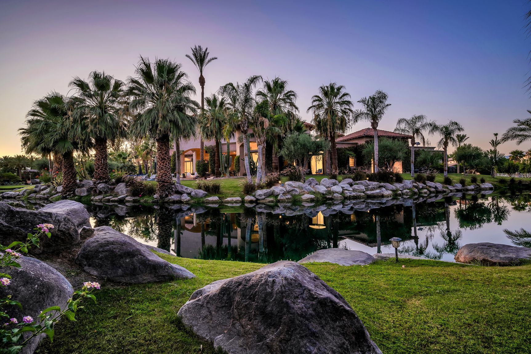 the pool and spa at mirabella