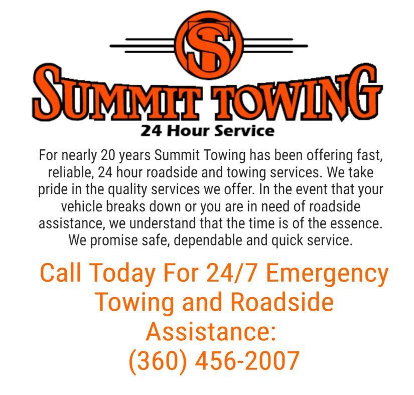 Summit Towing — Olympia, WA — Bliss & Tuttle, CPAs