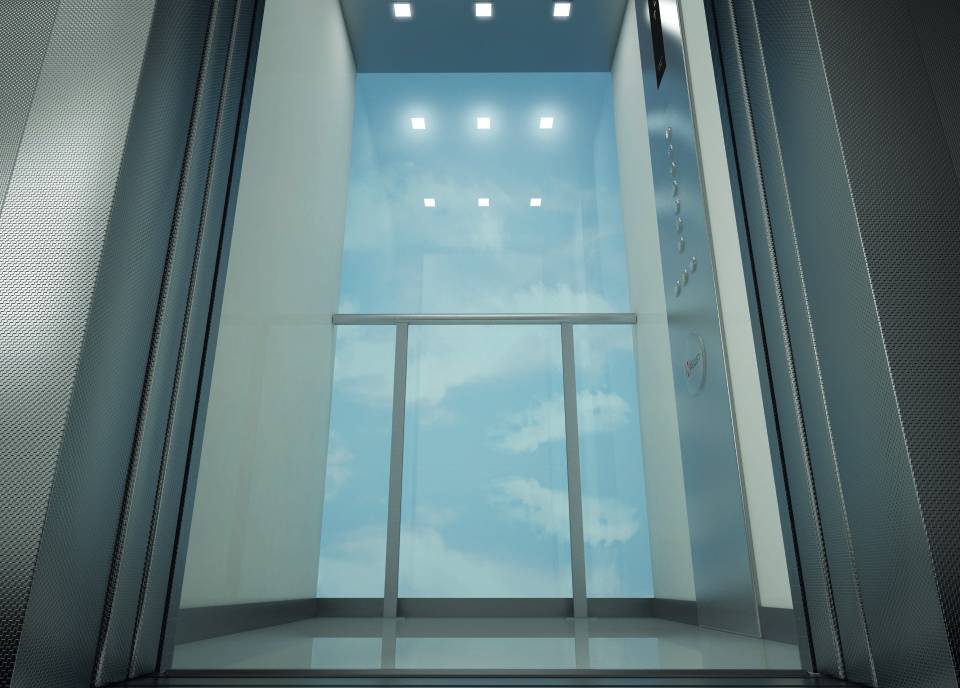 Vetri ascensore