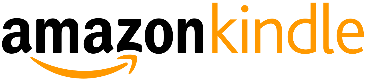 The Amazon Kindle logo featuring the black word