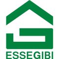 Logo ESSEGIBI verde con un tetto di casa stilizzato e una sigla geometrica.