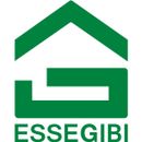 Logo ESSEGIBI verde con un tetto di casa stilizzato e una sigla geometrica.