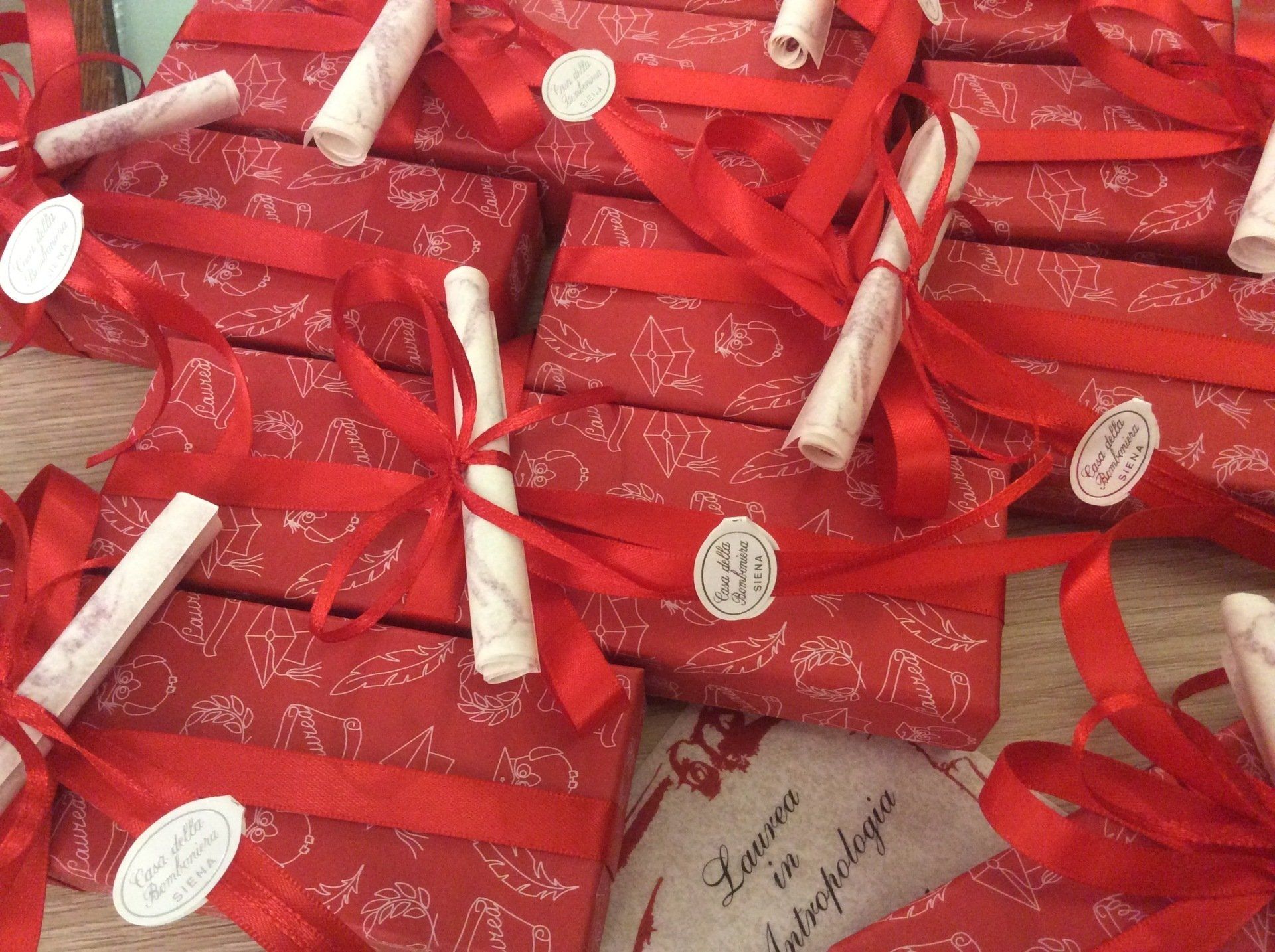 sacchettini porta confetti per laurea