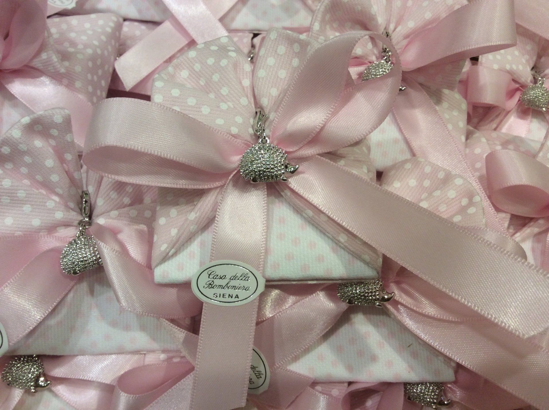 sacchettini blu per battesimo