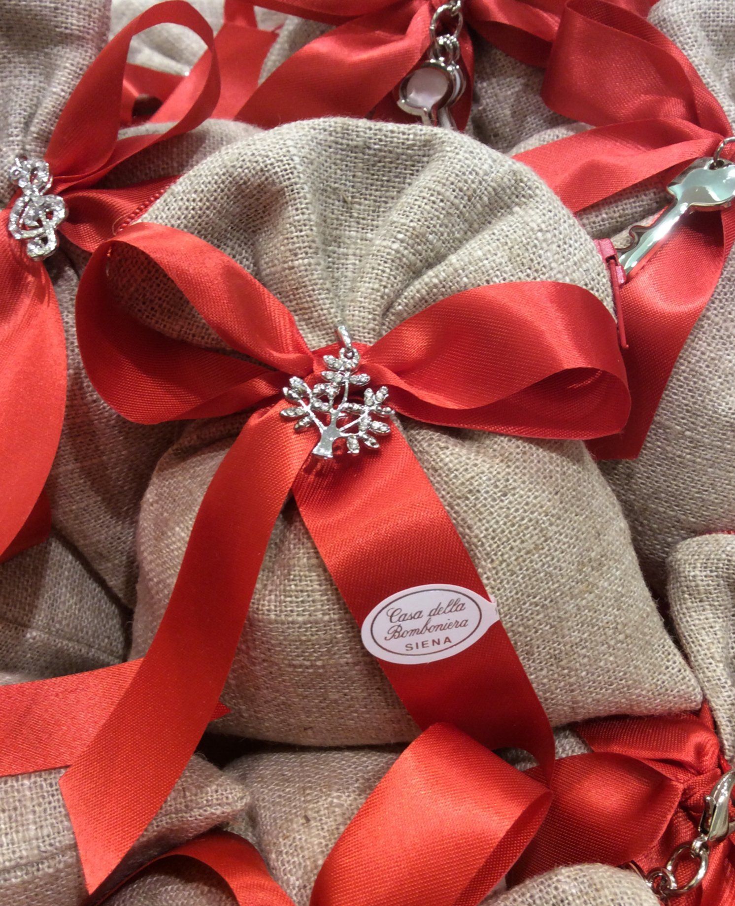 bomboniere con confetti per cresima