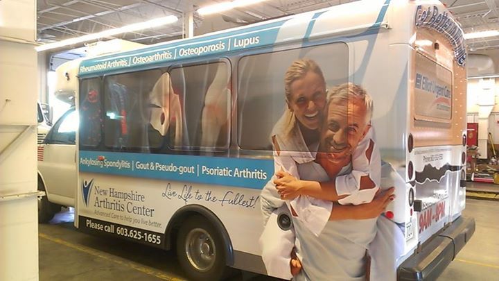 vehicle wrap for a bus