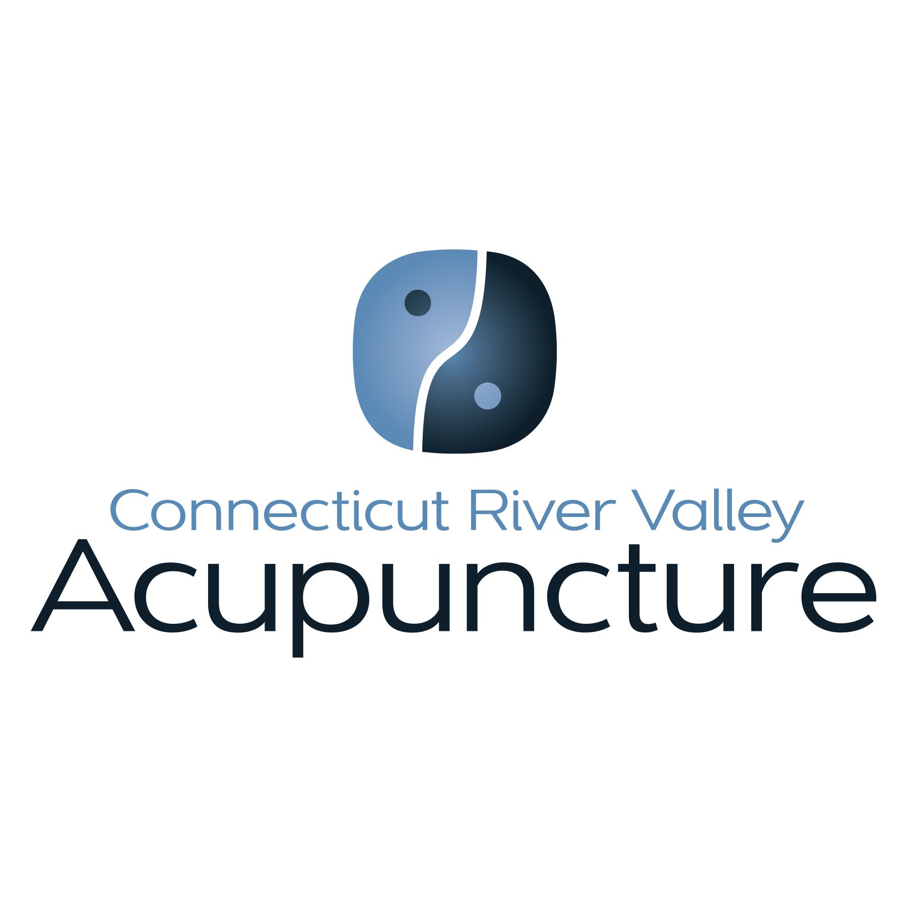 A logo for connecticut river valley acupuncture