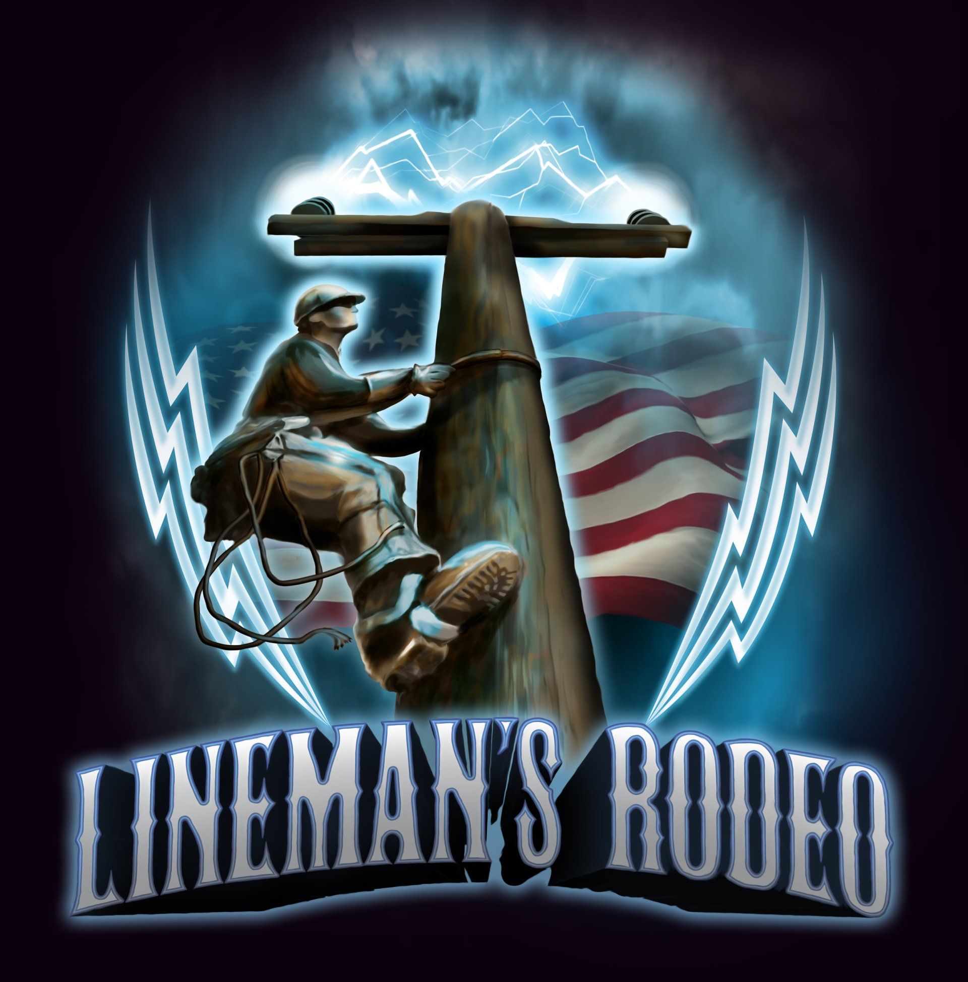 Lineman T-shirt design