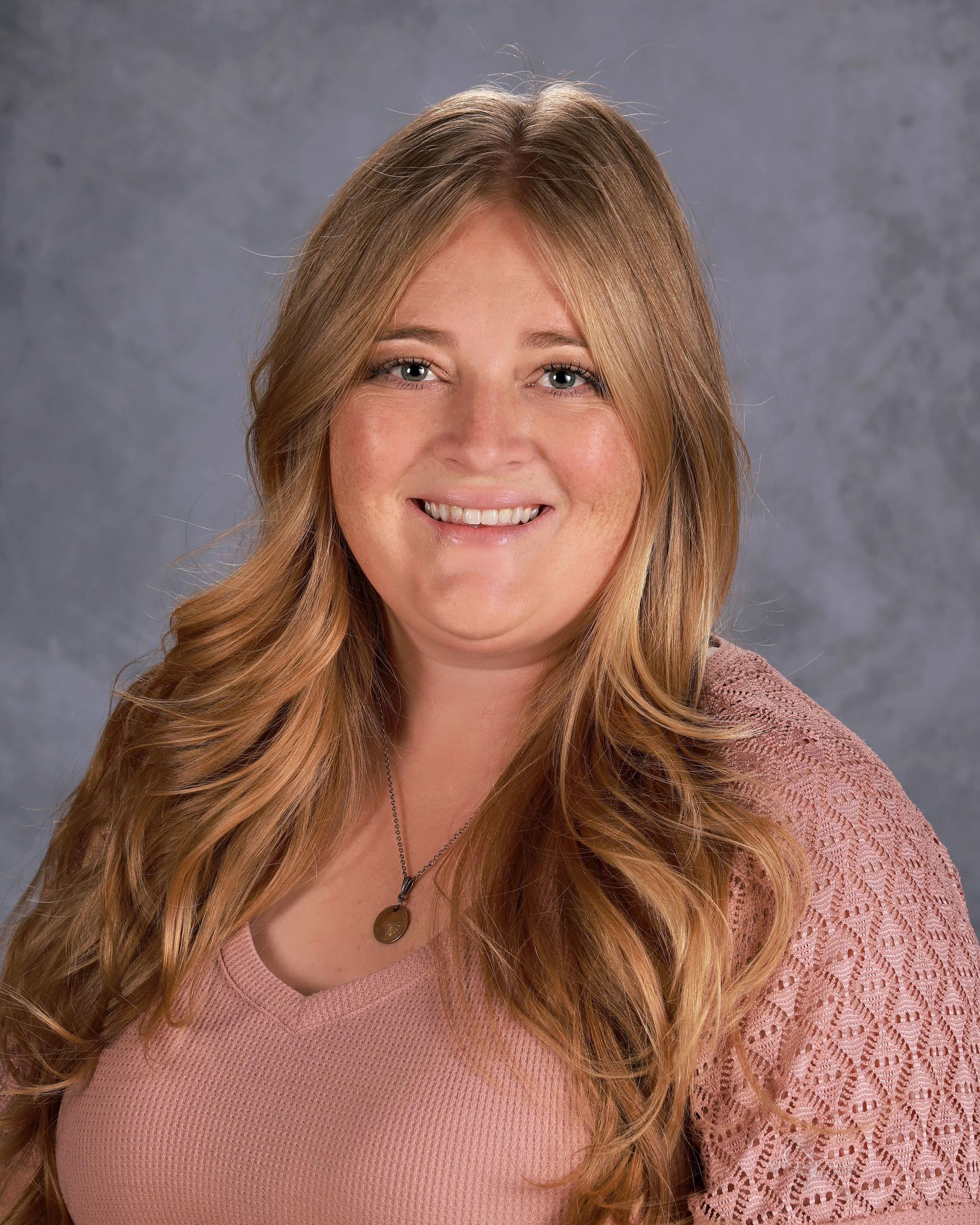 Woman smiling at camera