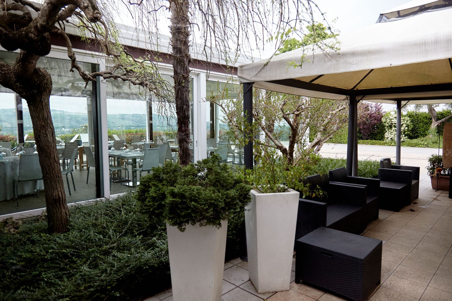 ingresso ristorante il Laghetto